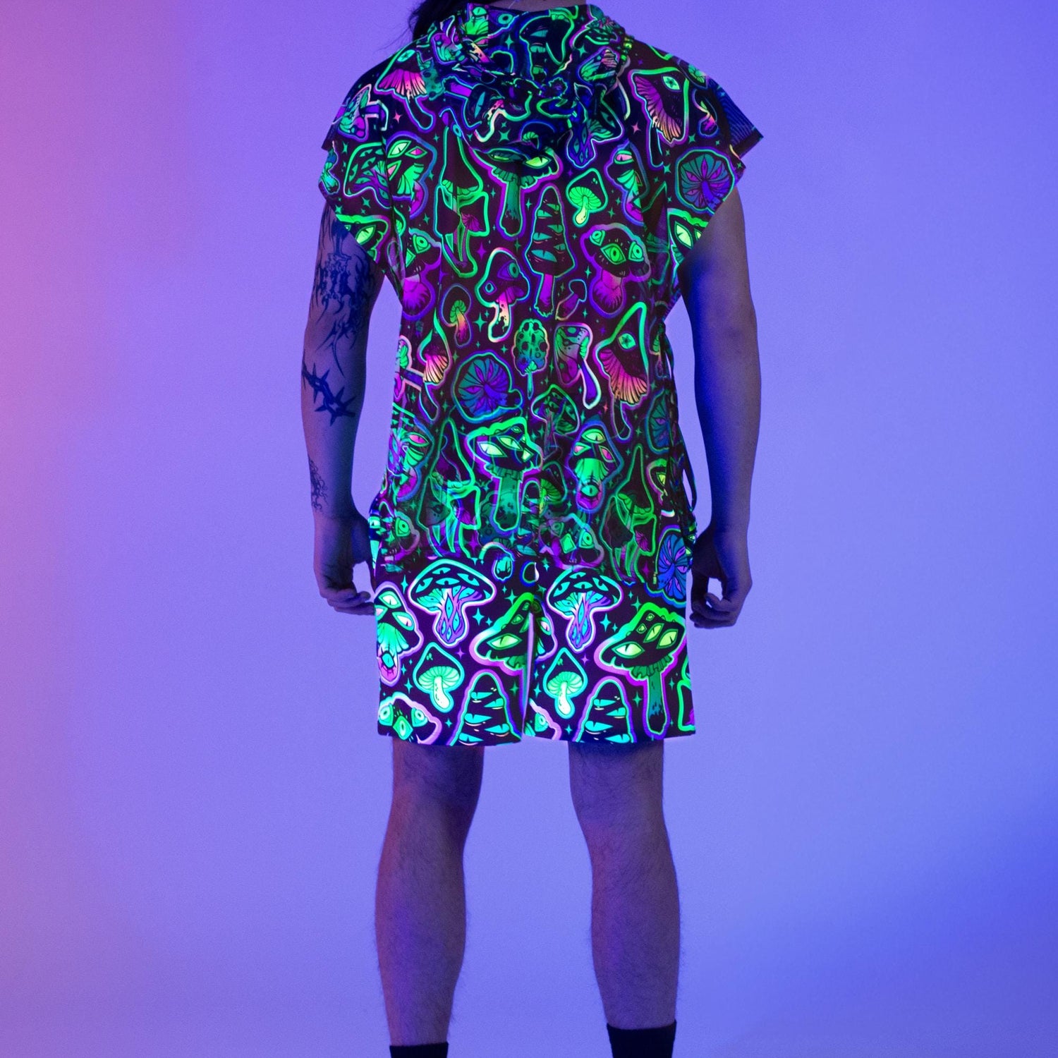 Shiitake Male Hooded Rave Set 6