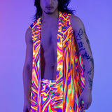 Samsara Male Hooded Vest & Shorts Set