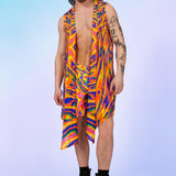 Samsara Male Hooded Vest & Shorts Set