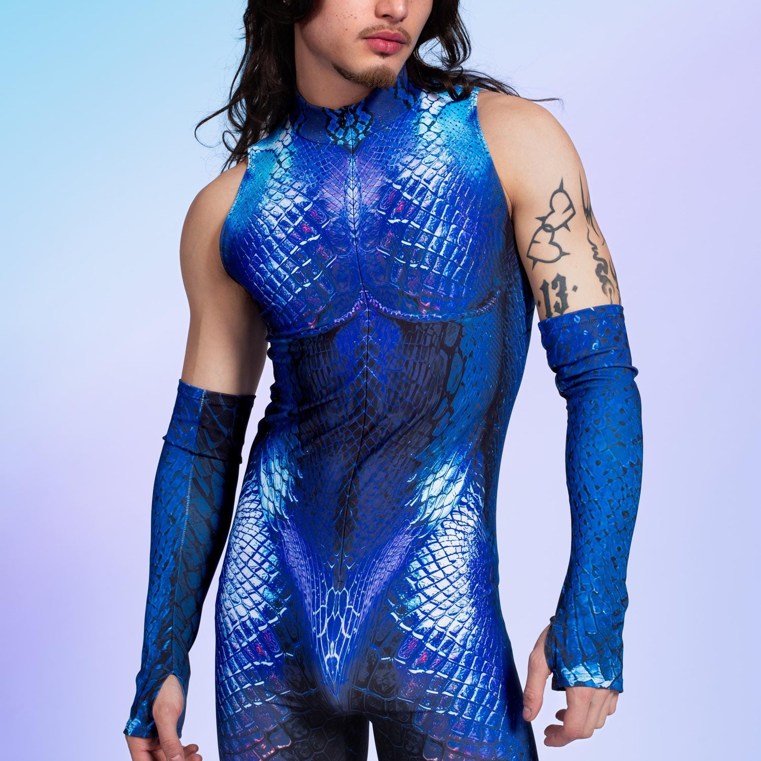 Slither In Male Sleeveless Costume