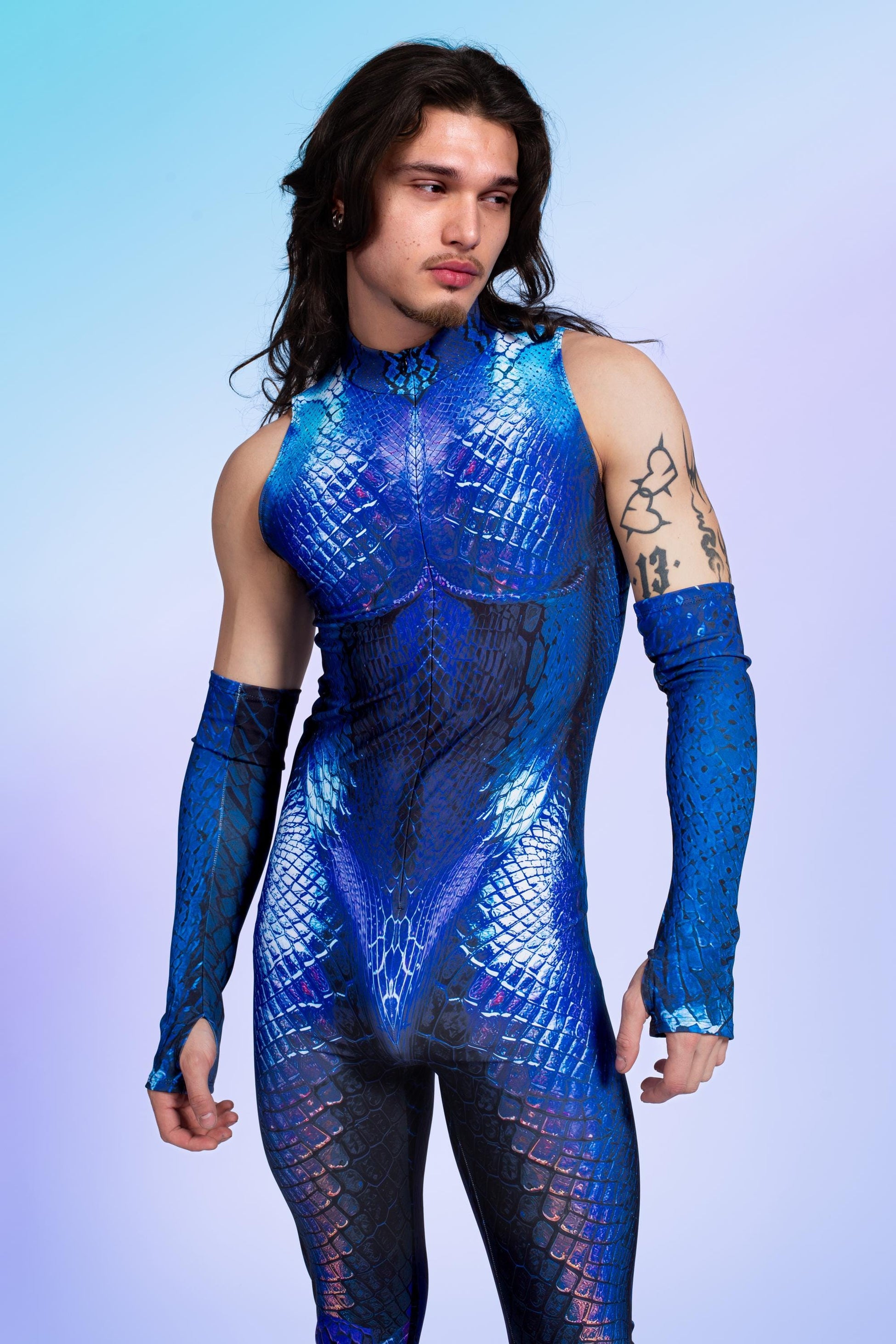Slither In Male Sleeveless Costume 1