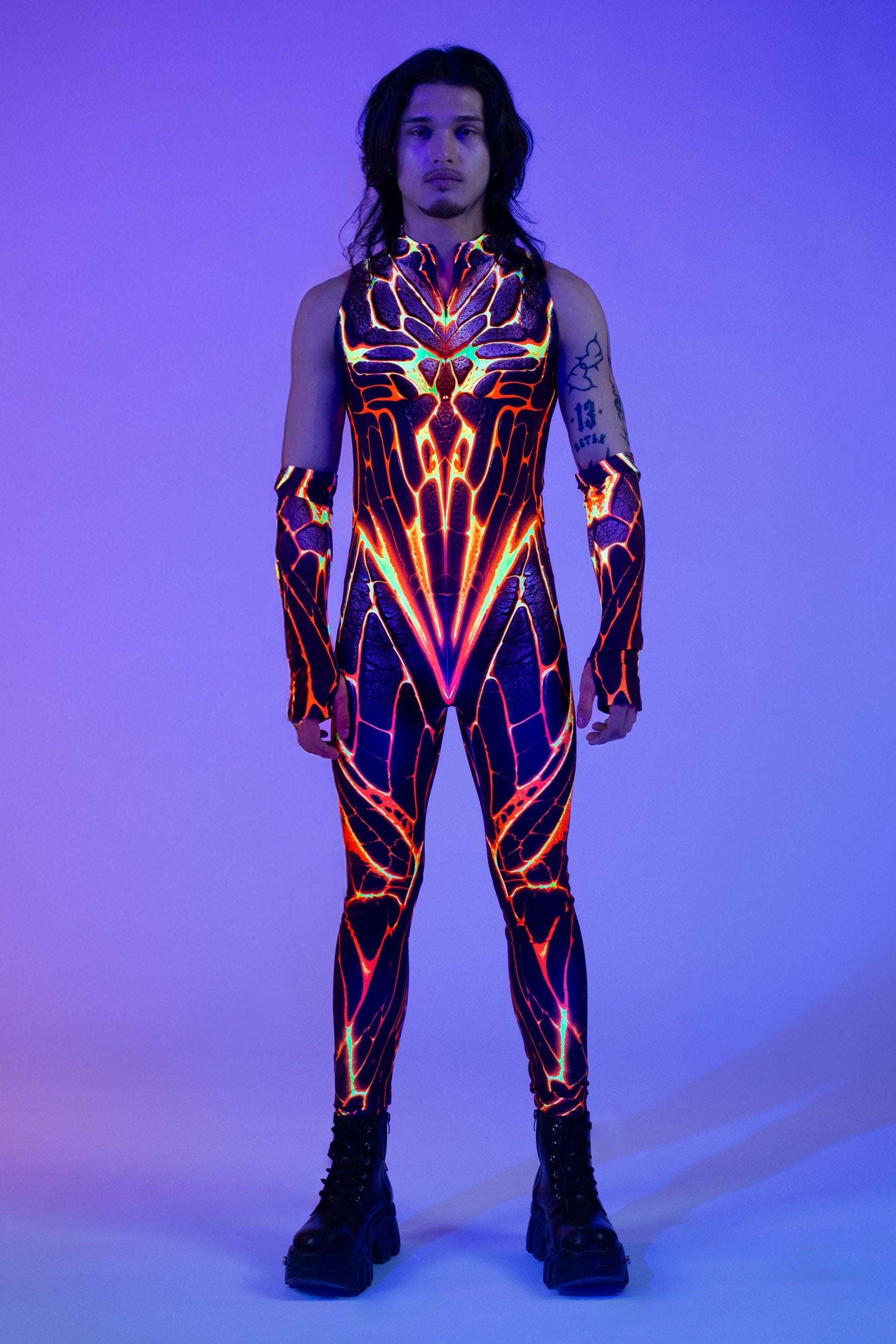 Vesuvius Male Sleeveless Costume 2