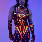 Vesuvius Male Sleeveless Costume