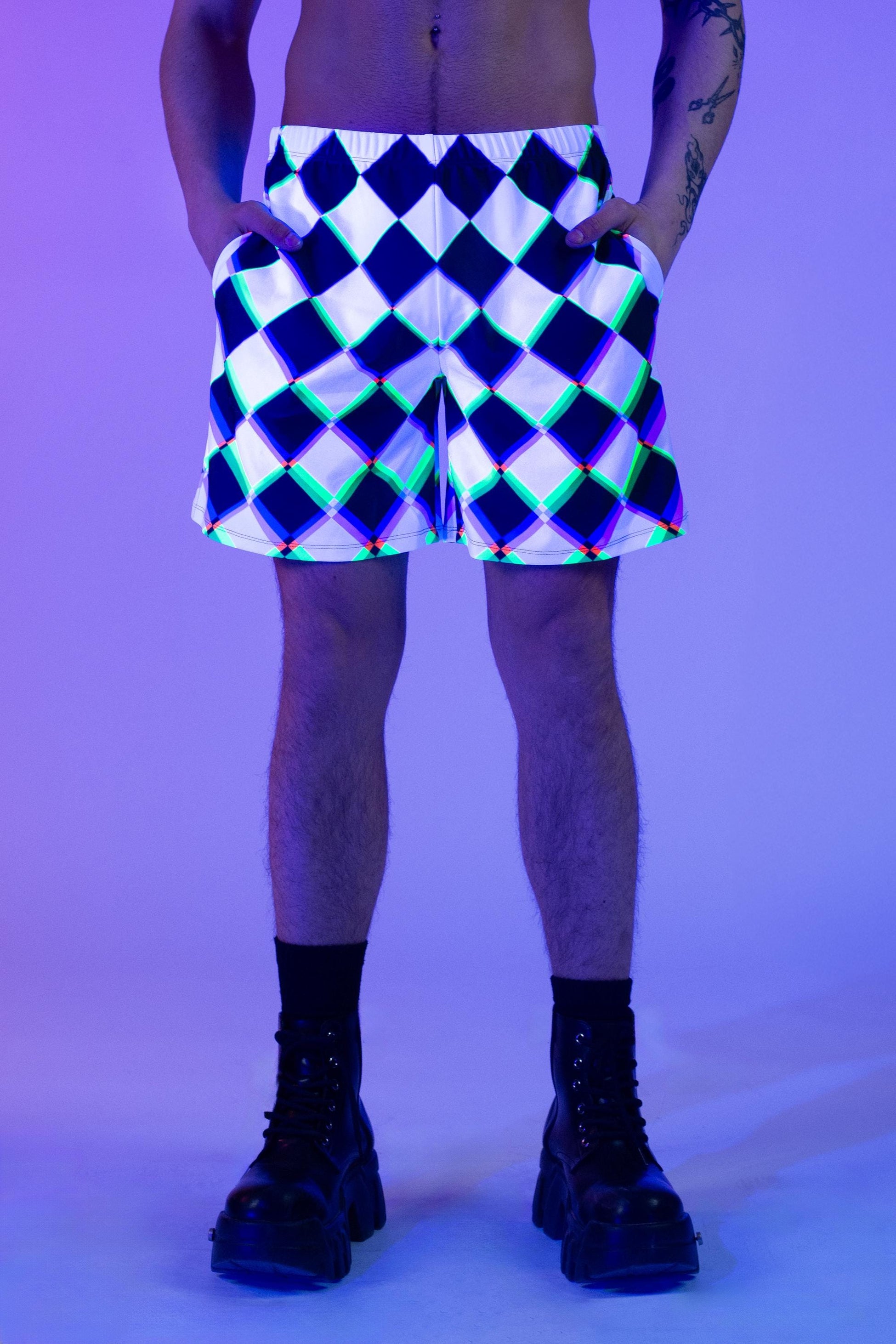 Checkmate Male Rave Shorts 1