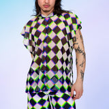 Checkmate Male Hooded Rave Set
