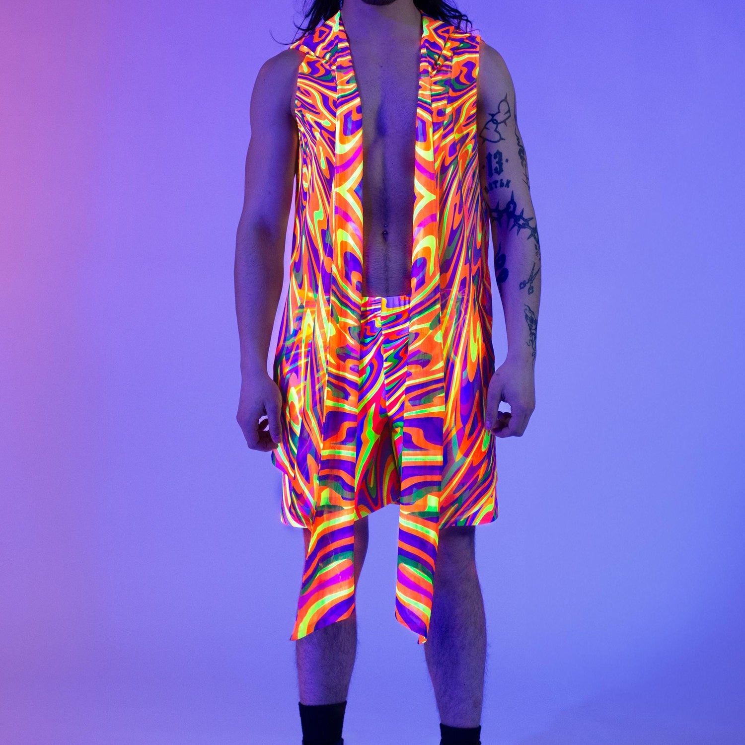 Samsara Male Rave Shorts Festival