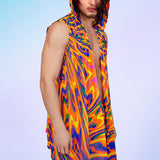 Samsara Male Hooded Vest & Shorts Set