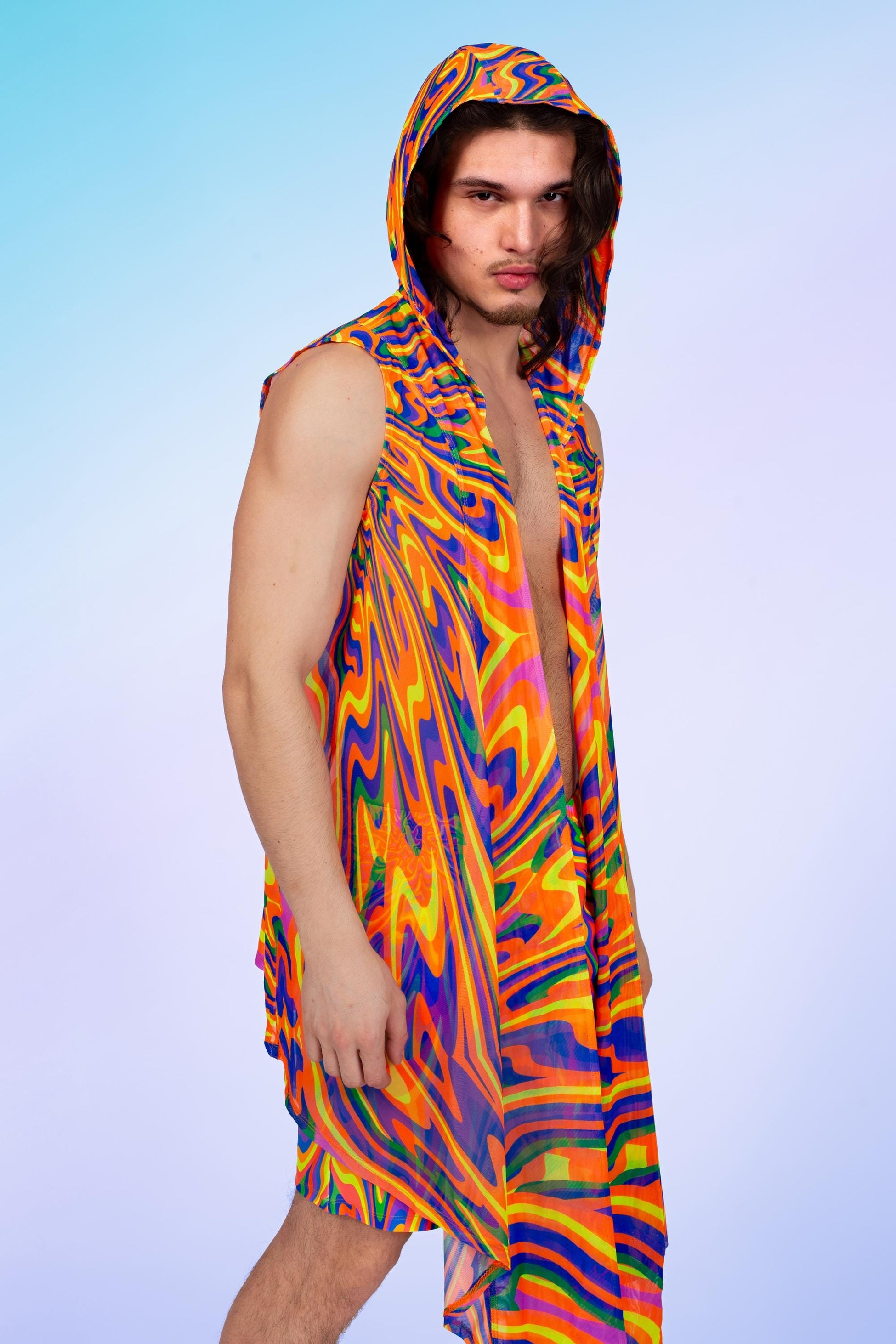 Samsara Male Hooded Vest & Shorts Set 2