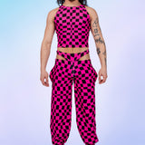 Pink Me Male Halter Cutout Set