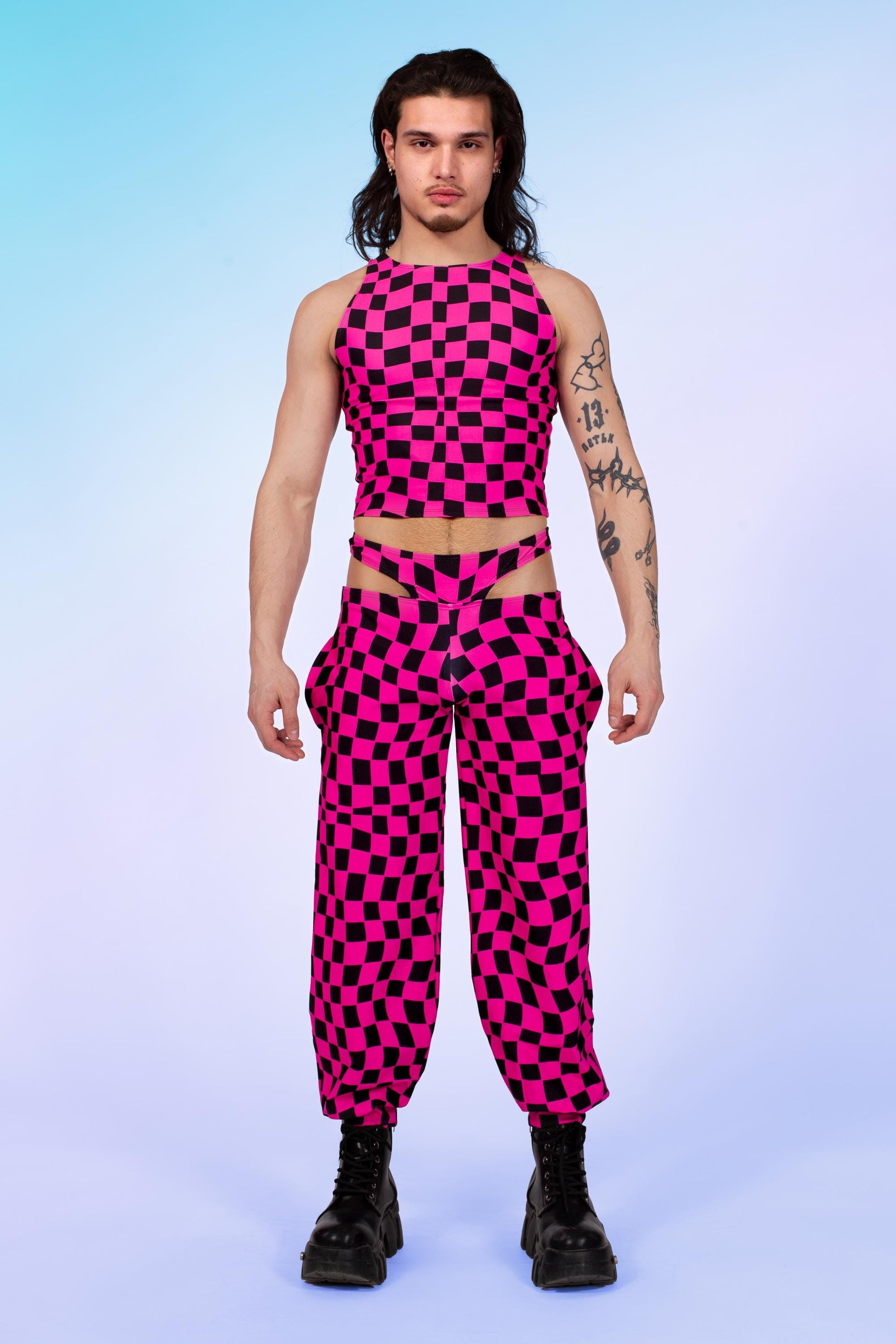 Pink Me Male Halter Cutout Set 2