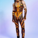 Vesuvius Male Sleeveless Costume