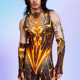 Vesuvius Male Sleeveless Costume