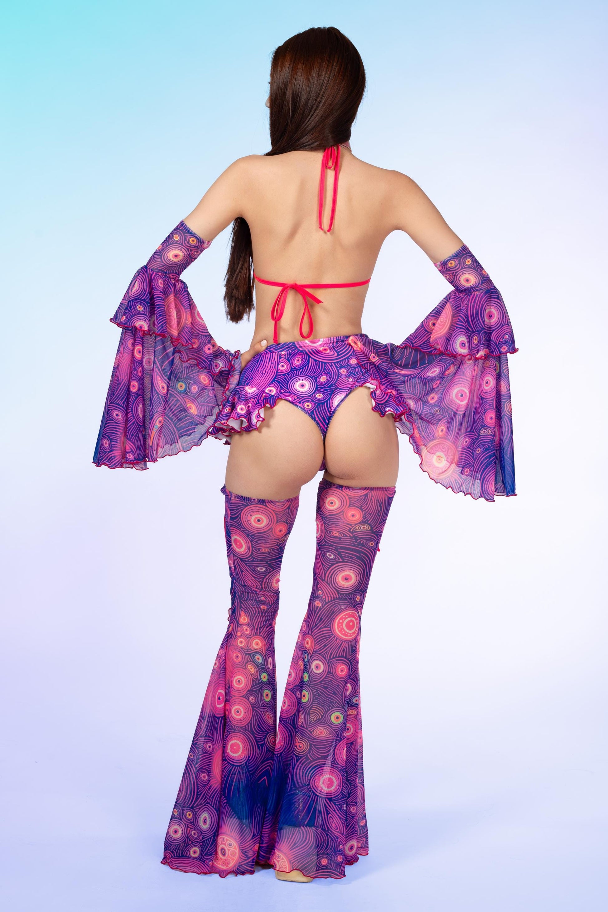I Candy Butterfly Ruffled Set 2