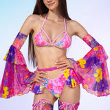 Sugarbabe Blossom Ring Triangle Top