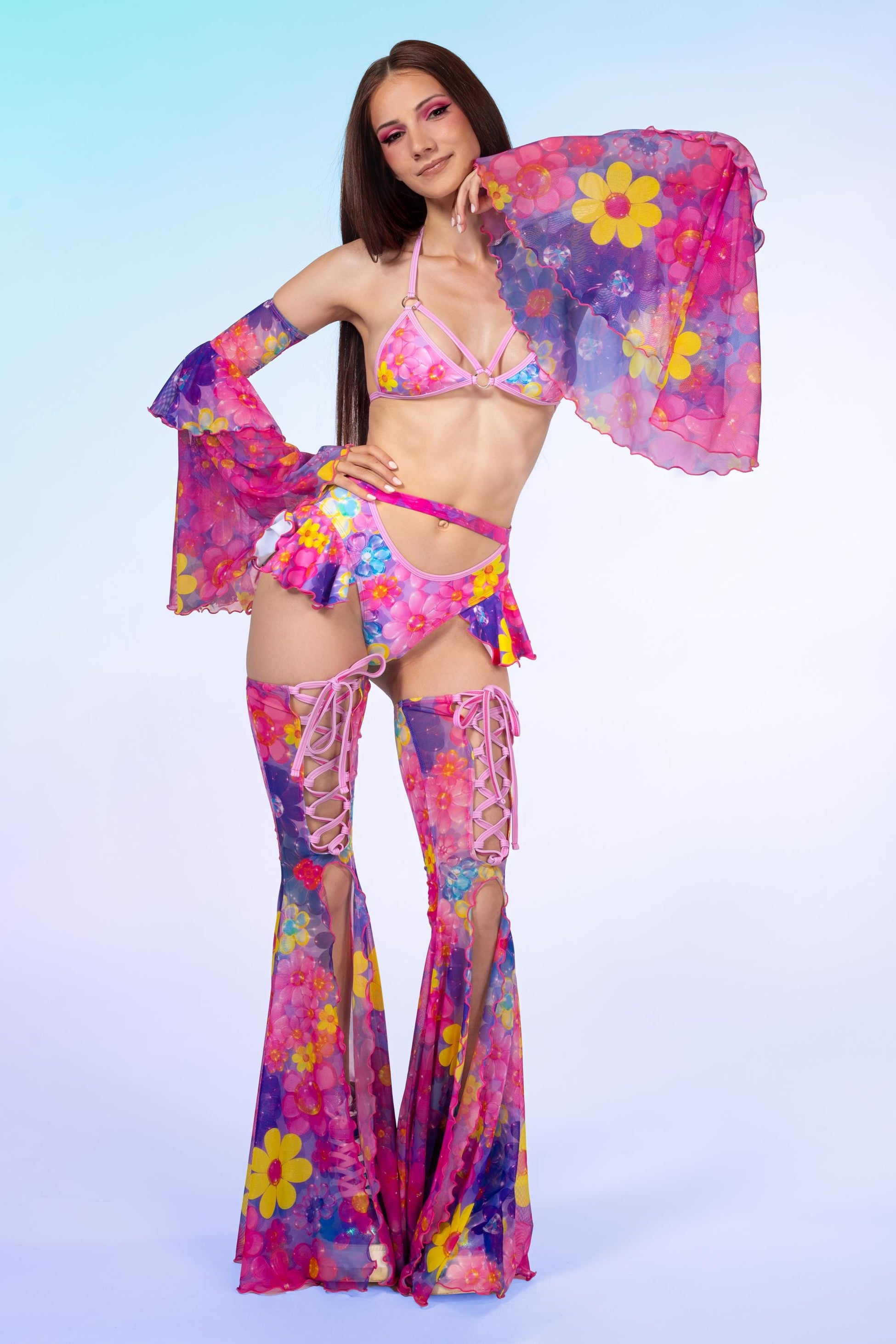 Sugarbabe Blossom Butterfly Ruffled Set 1