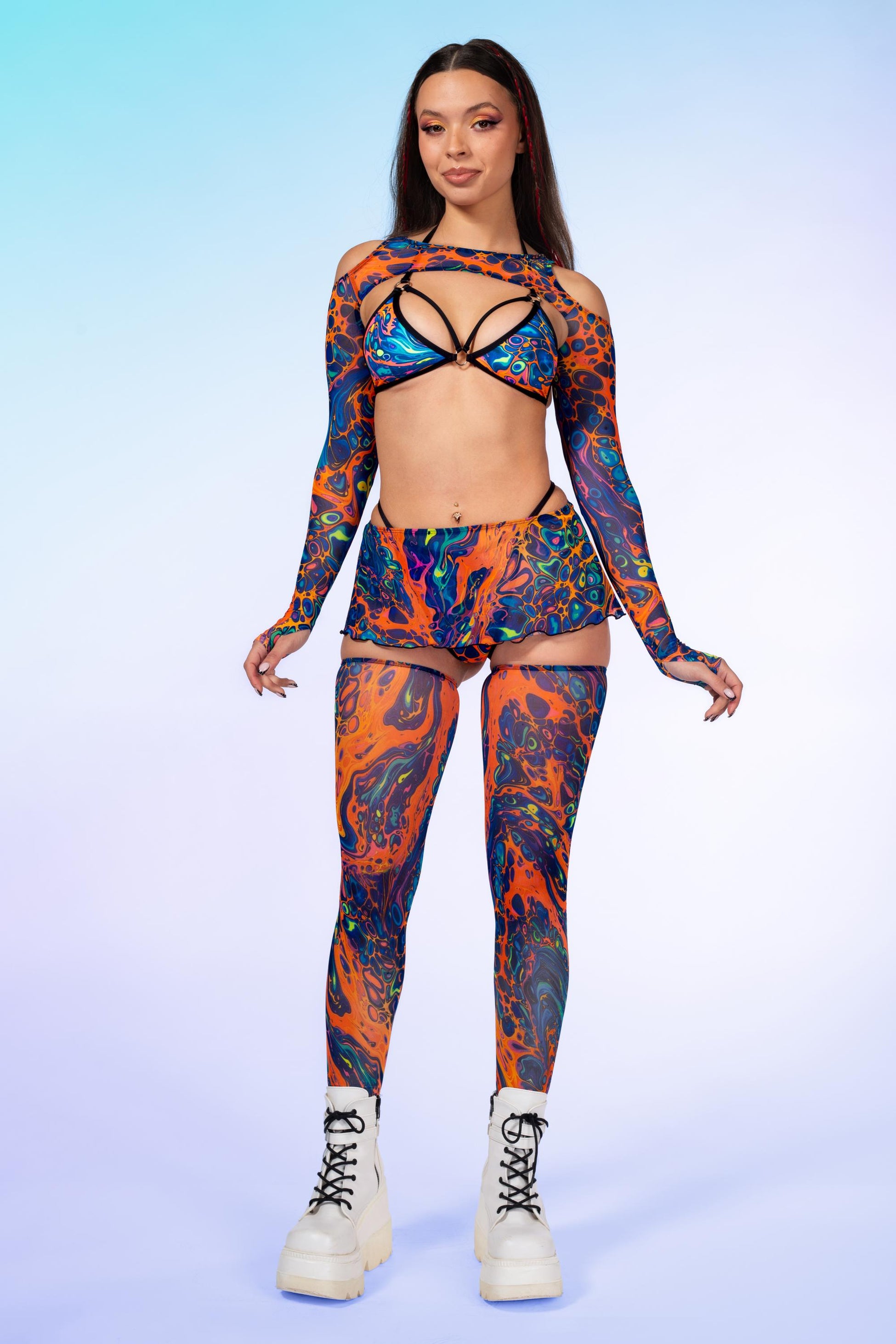 Psy River Open Shoulder Set 1