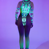 Acid Flux Bandeau Bodysuit