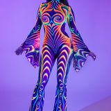 Lucid Trance Flared Mesh Costume