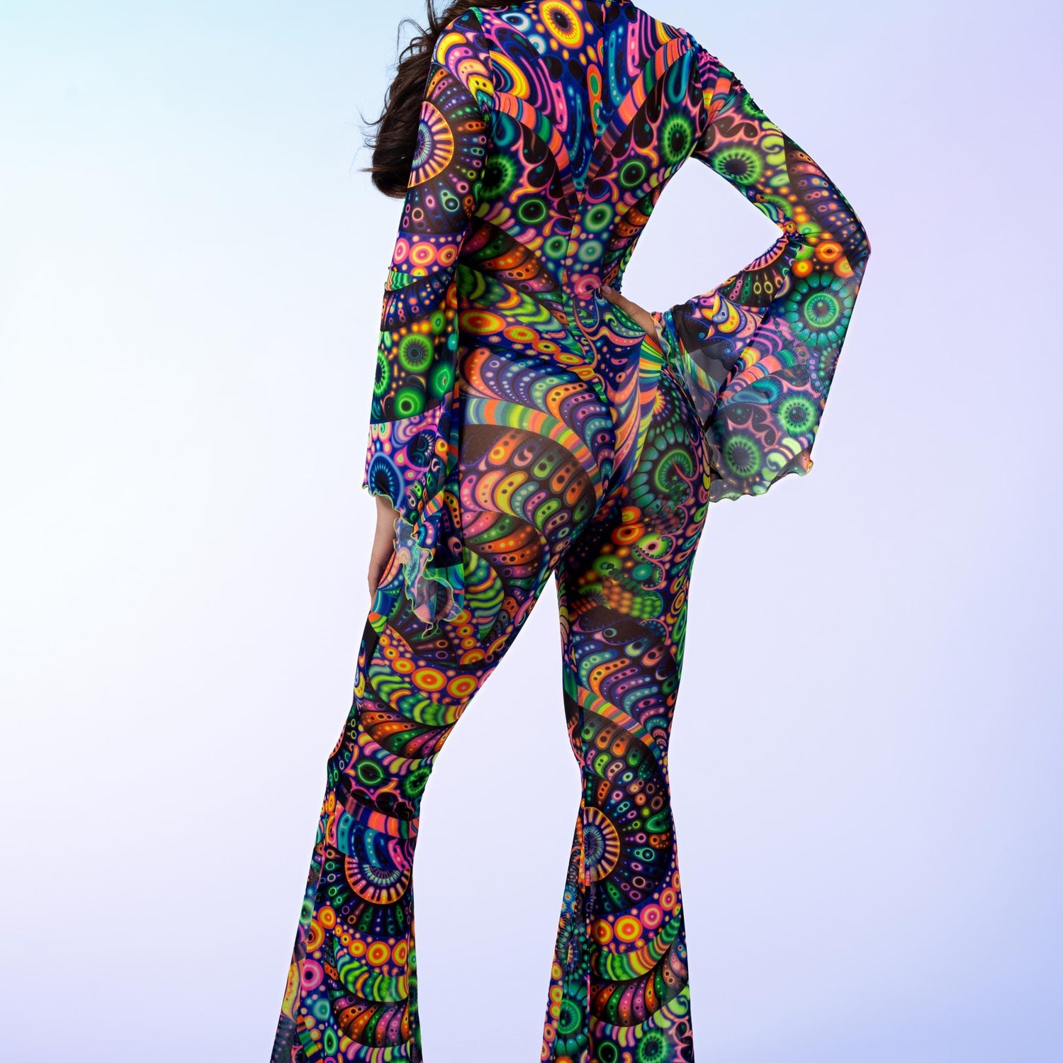All Seeing Flared Mesh Costume 6
