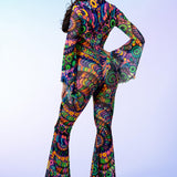 All Seeing Flared Mesh Costume