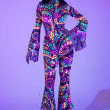 All Seeing Flared Mesh Costume