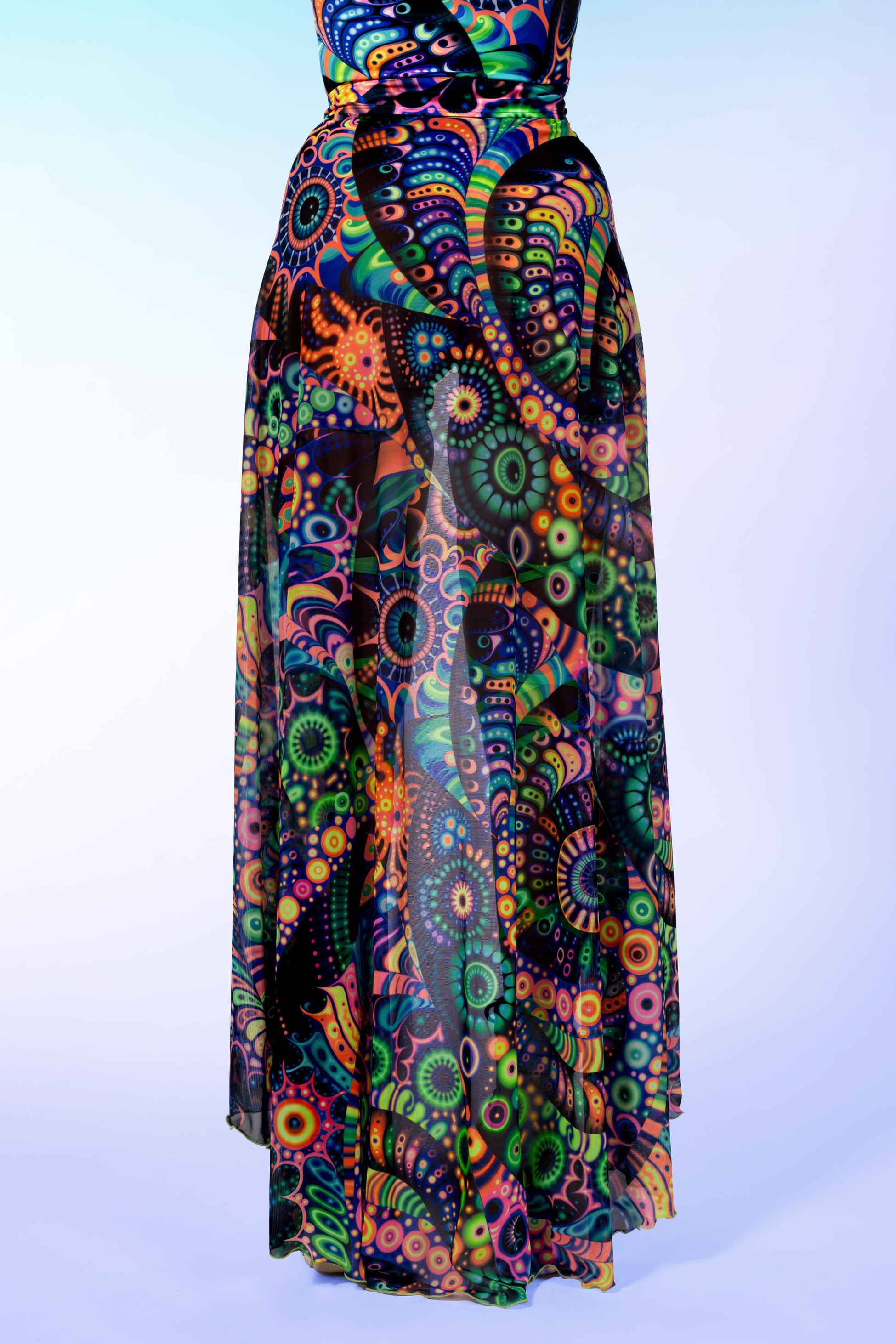 All Seeing Open Front Skirt 2