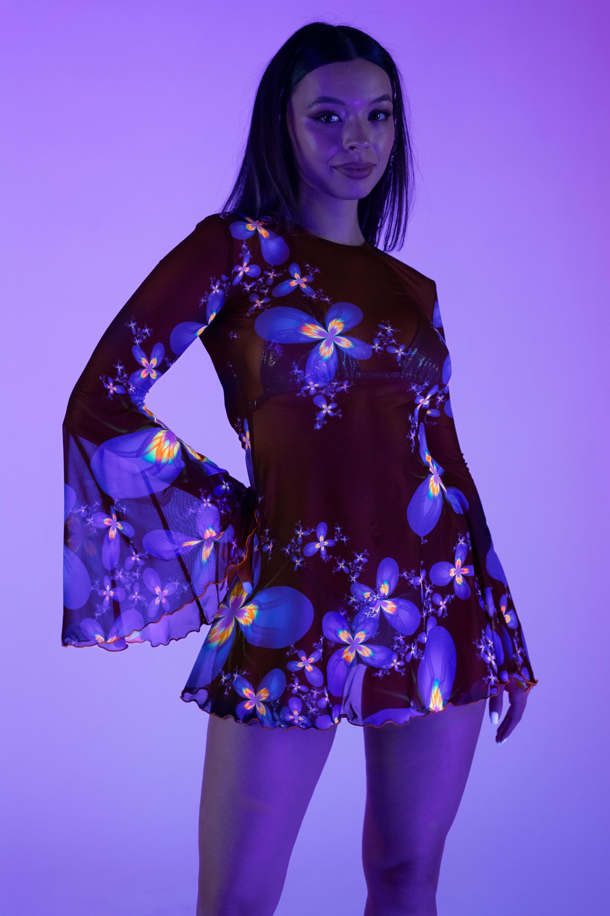 Indigo Dreams Open Back Dress 2