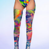 Color Spill Buckle Bodysuit