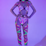 SwirlyPop Buckle Bodysuit