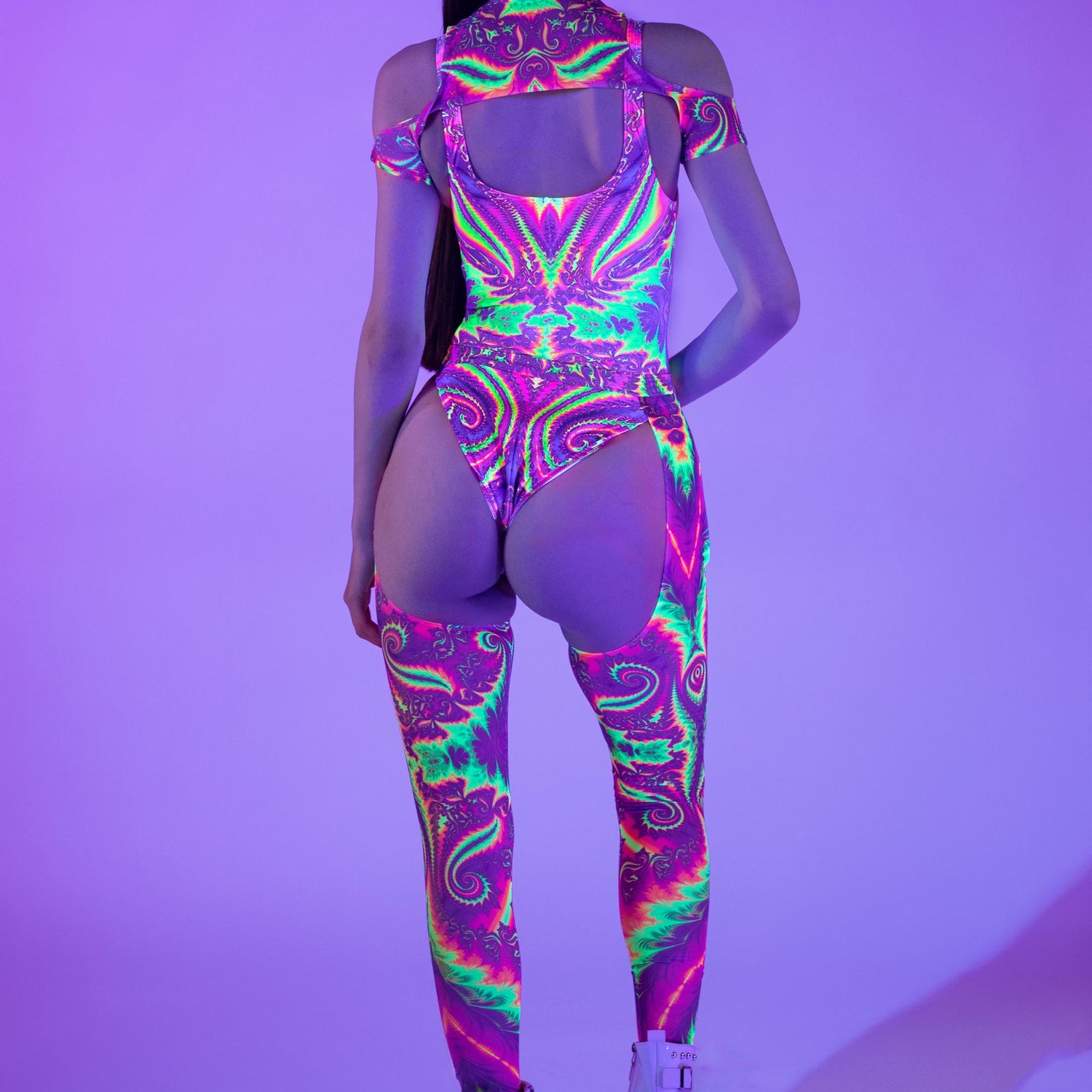 SwirlyPop Buckle Bodysuit 8