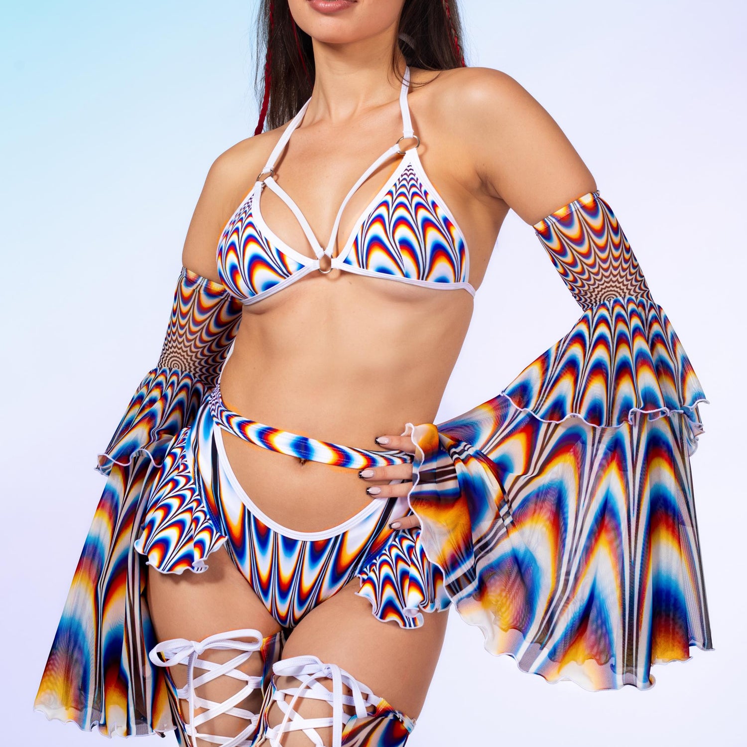 Women Entrance U Ring Triangle Top