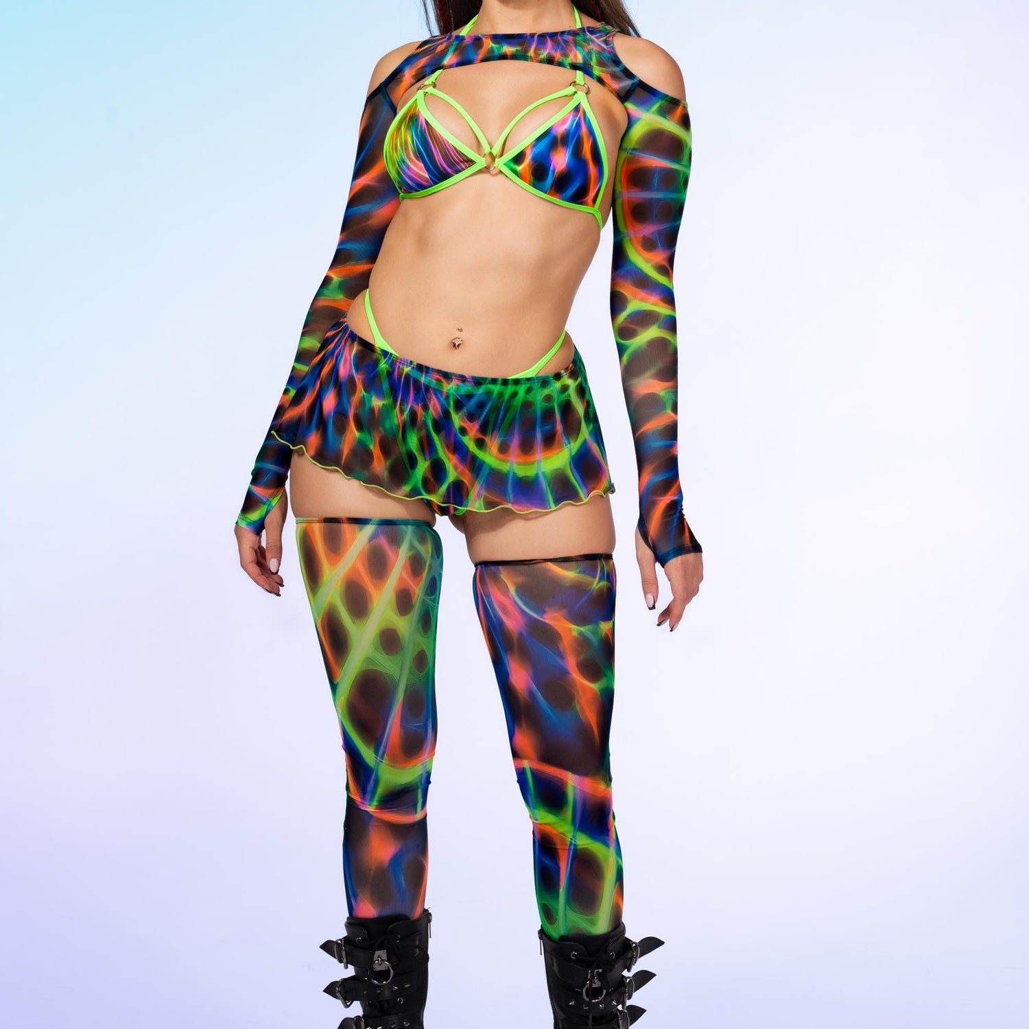 Women Prism Dream Ring Triangle Top
