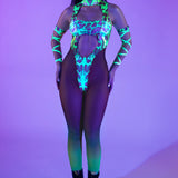 Acid Flux Bandeau Bodysuit