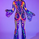 Lucid Trance Flared Mesh Costume