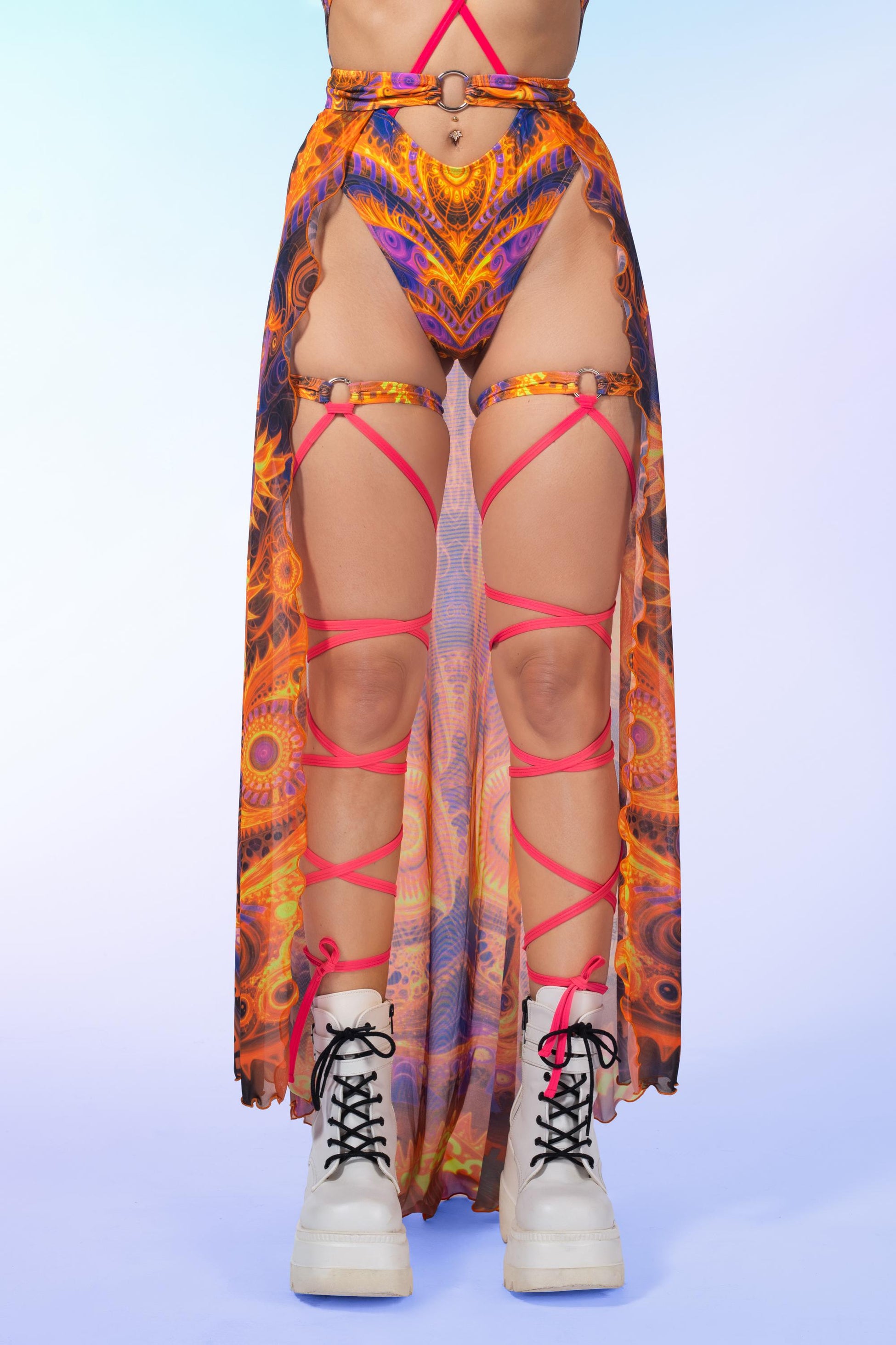 Open your I Open Front Skirt 1
