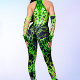 Acid Flux Criss-Cross Jumpsuit