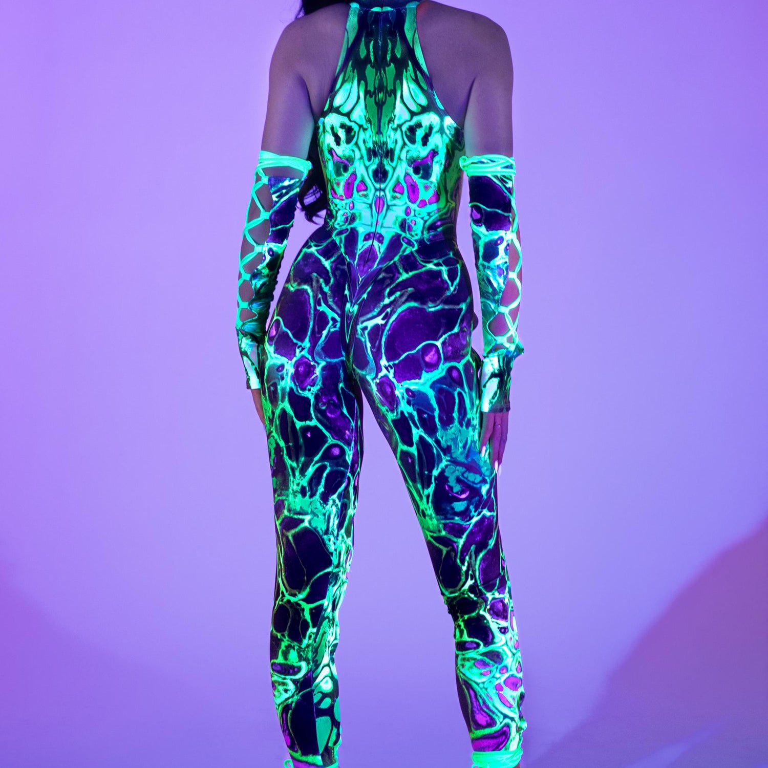 Acid Flux Criss-Cross Jumpsuit Festival