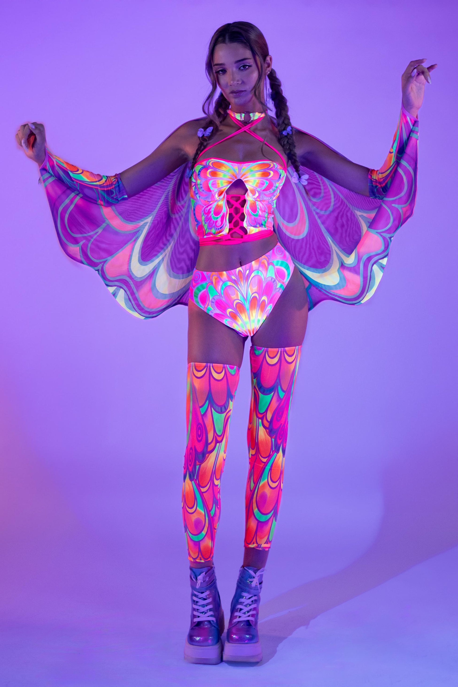 Flutterbell Mesh Wings 2