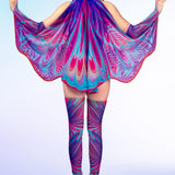 Winged Purple Mesh Wings