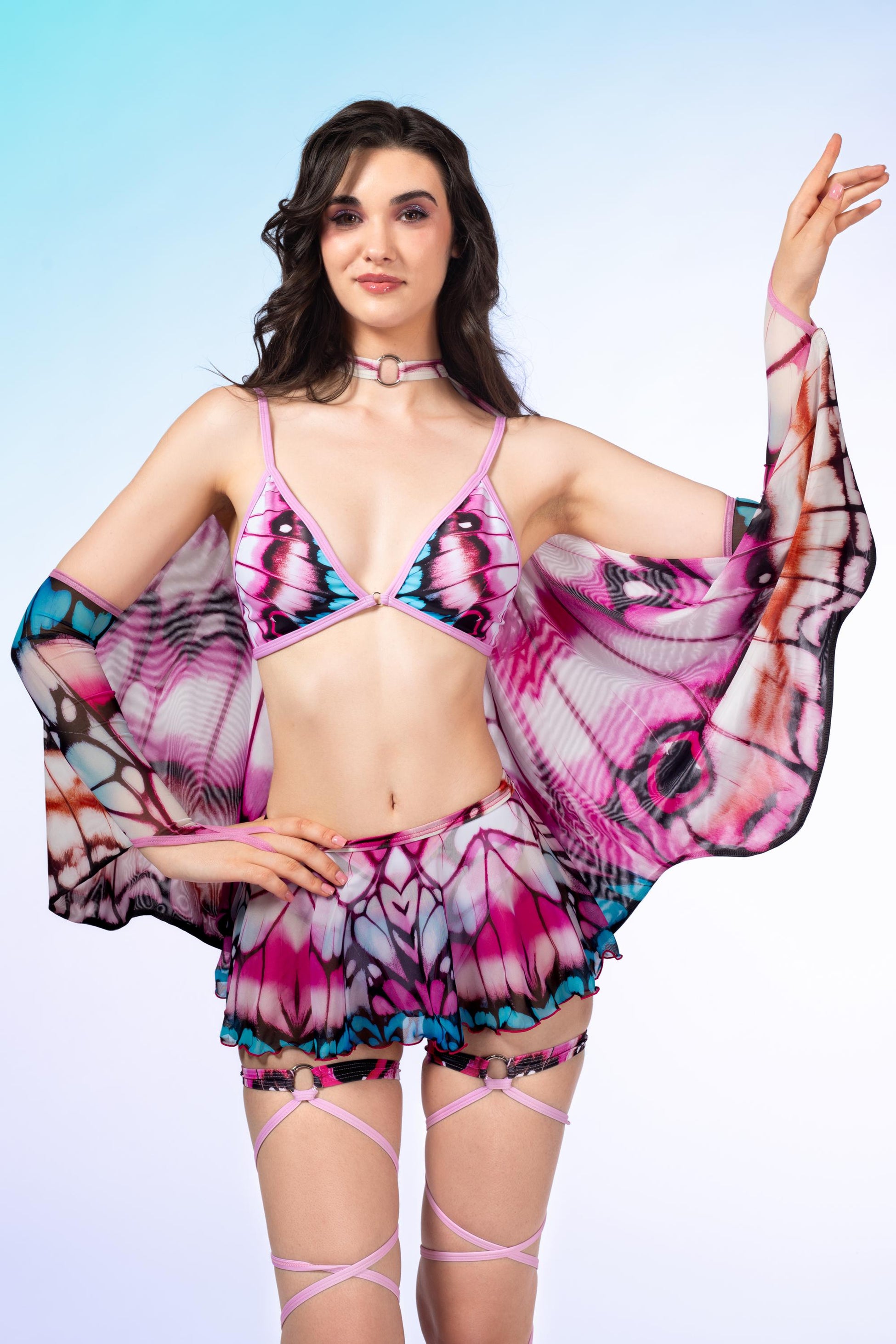 Butterfly Kiss Ring Bralette Top 1