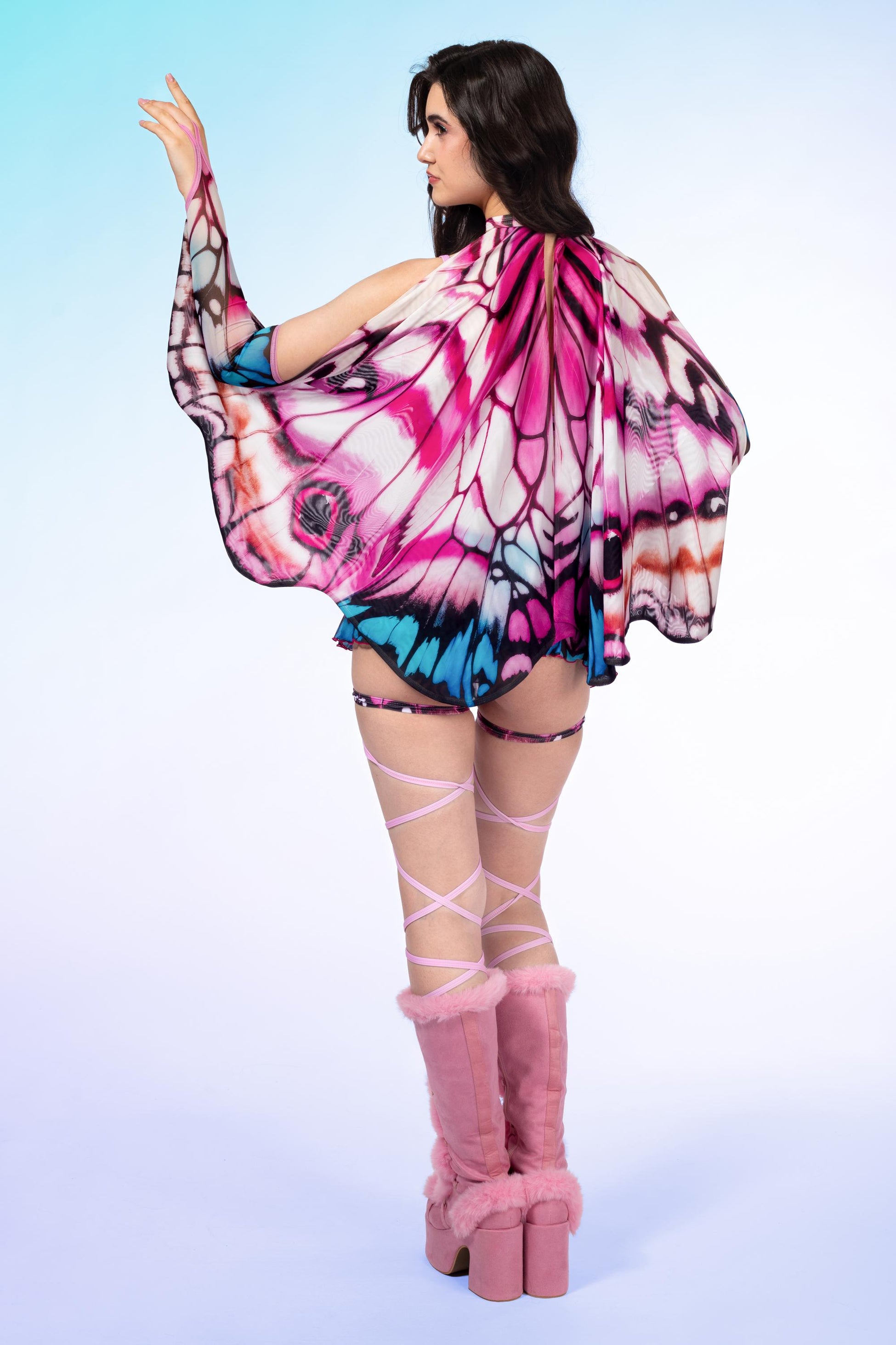 Butterfly Kiss Mesh Wings 1
