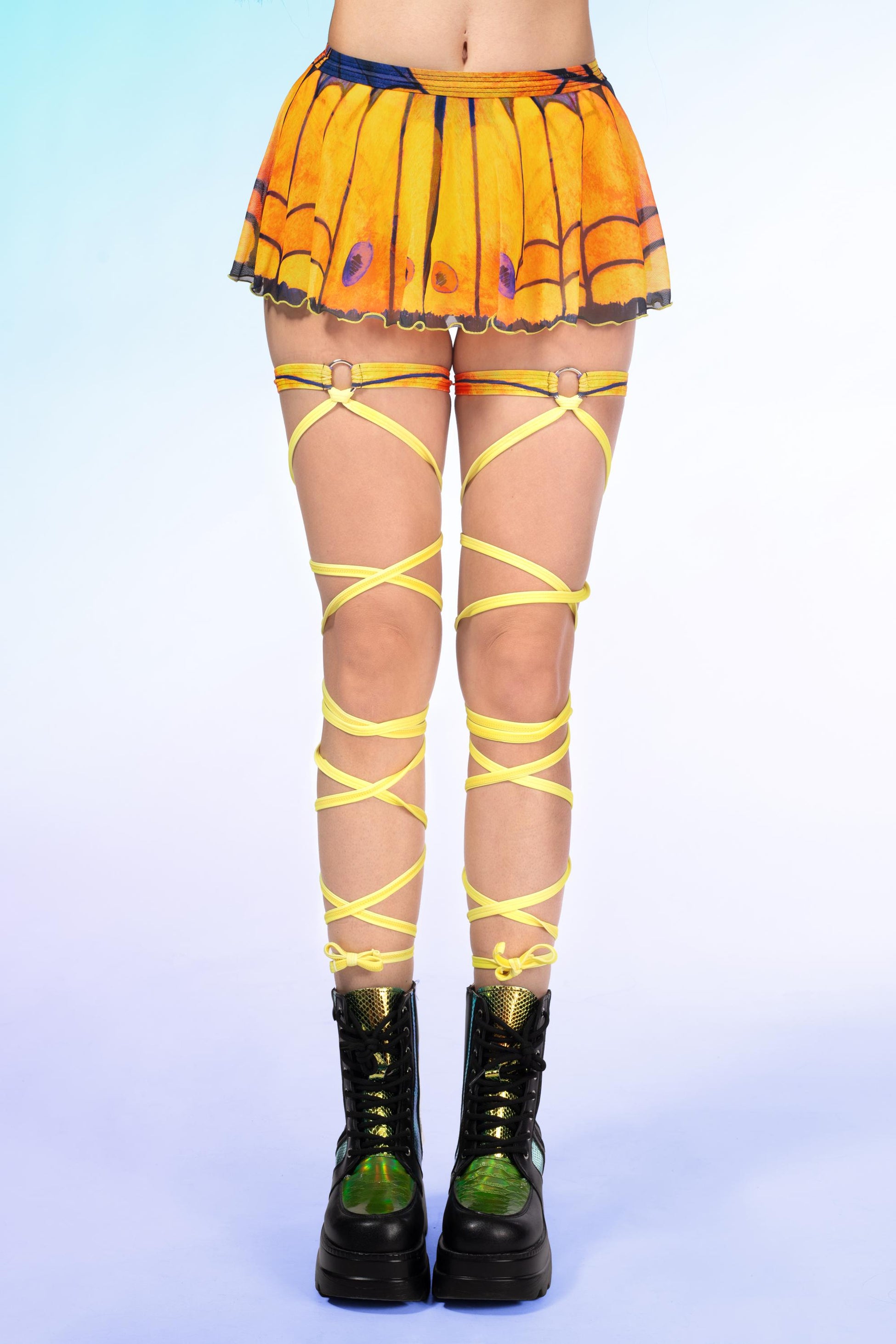 Drawn for Flight Mesh Skirt 1