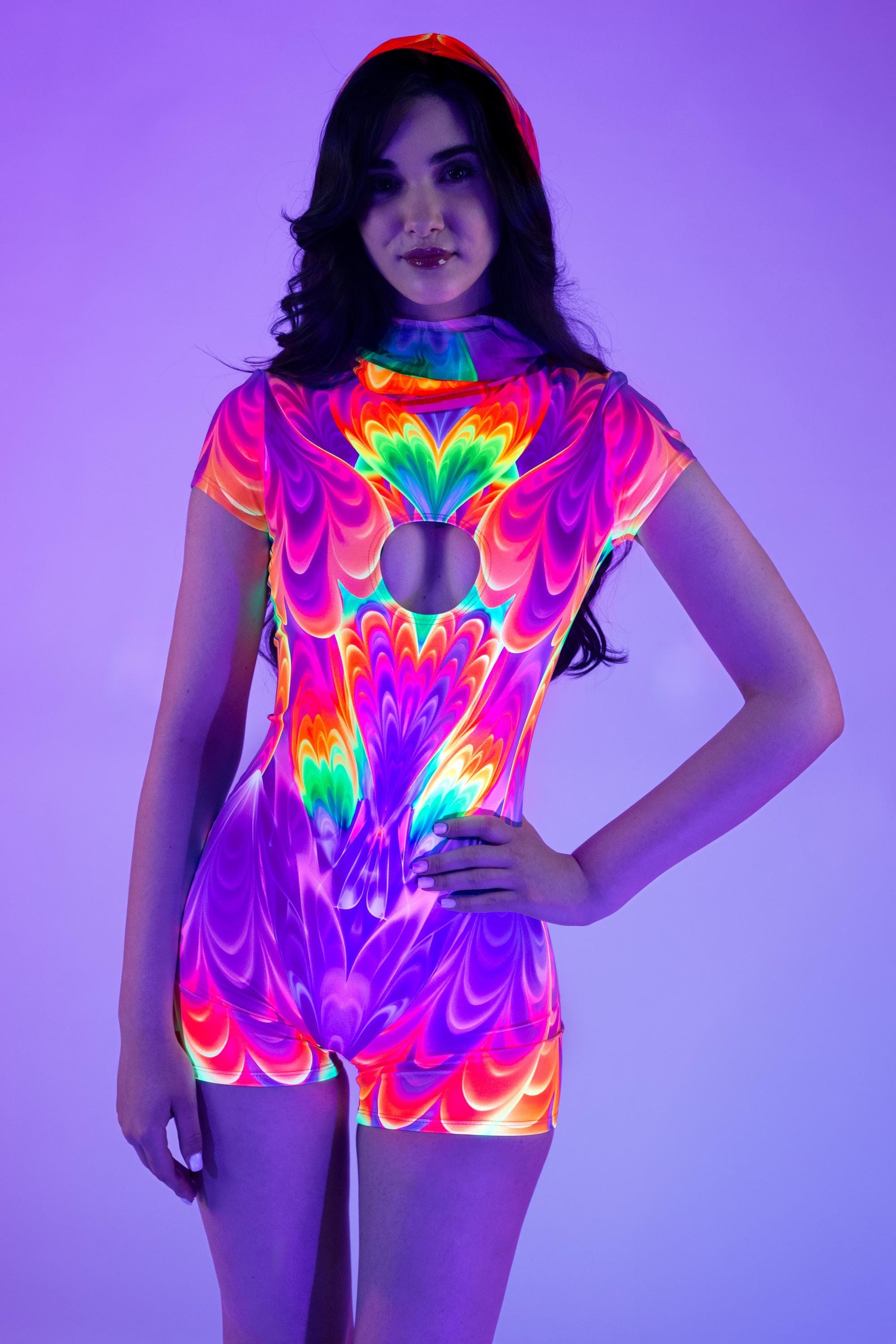 Carnival Short Sleeve Romper 1