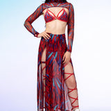 Won't Bite Duster Skirt Set