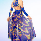 Thunder Breathing Open Skirt Set