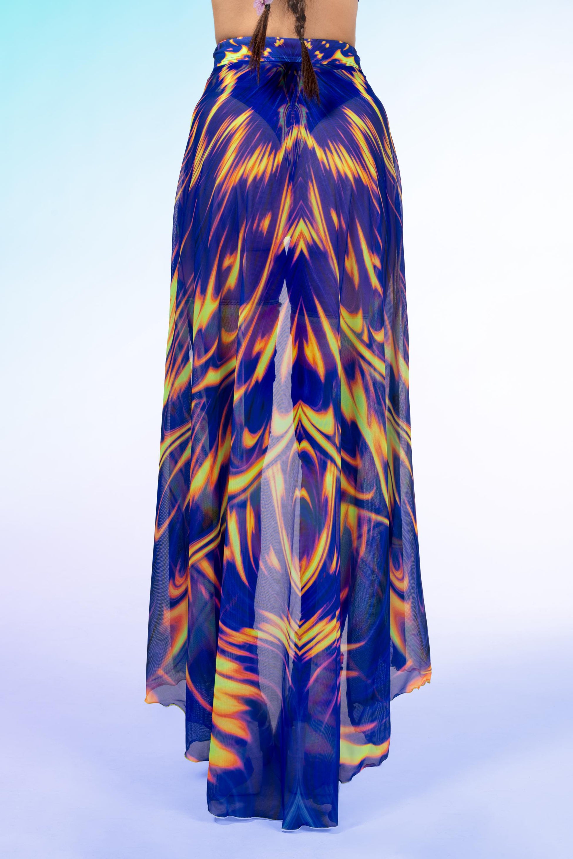 Thunder Breathing Open Front Skirt 2