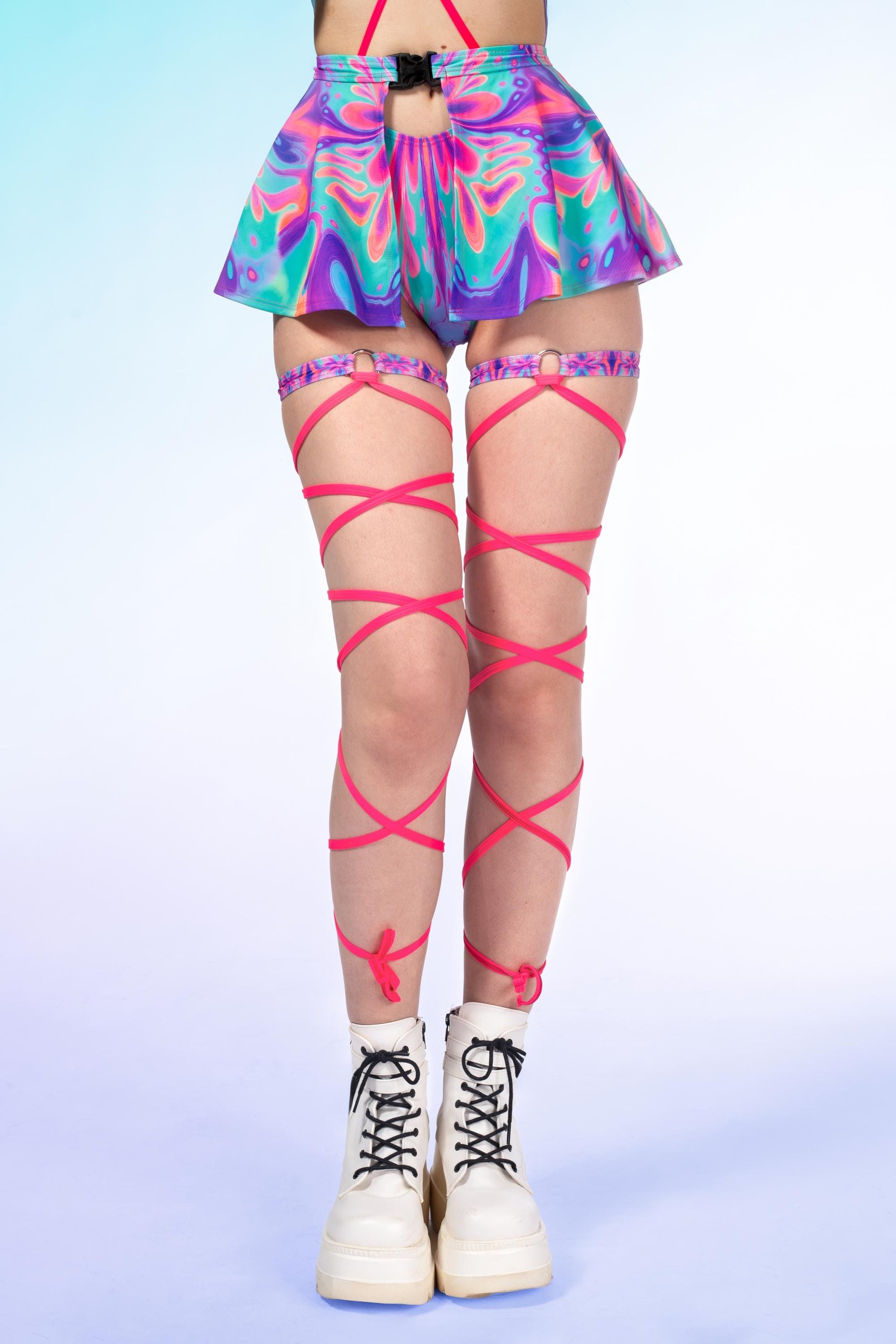 Misty Wings Micro Buckle Skirt 1