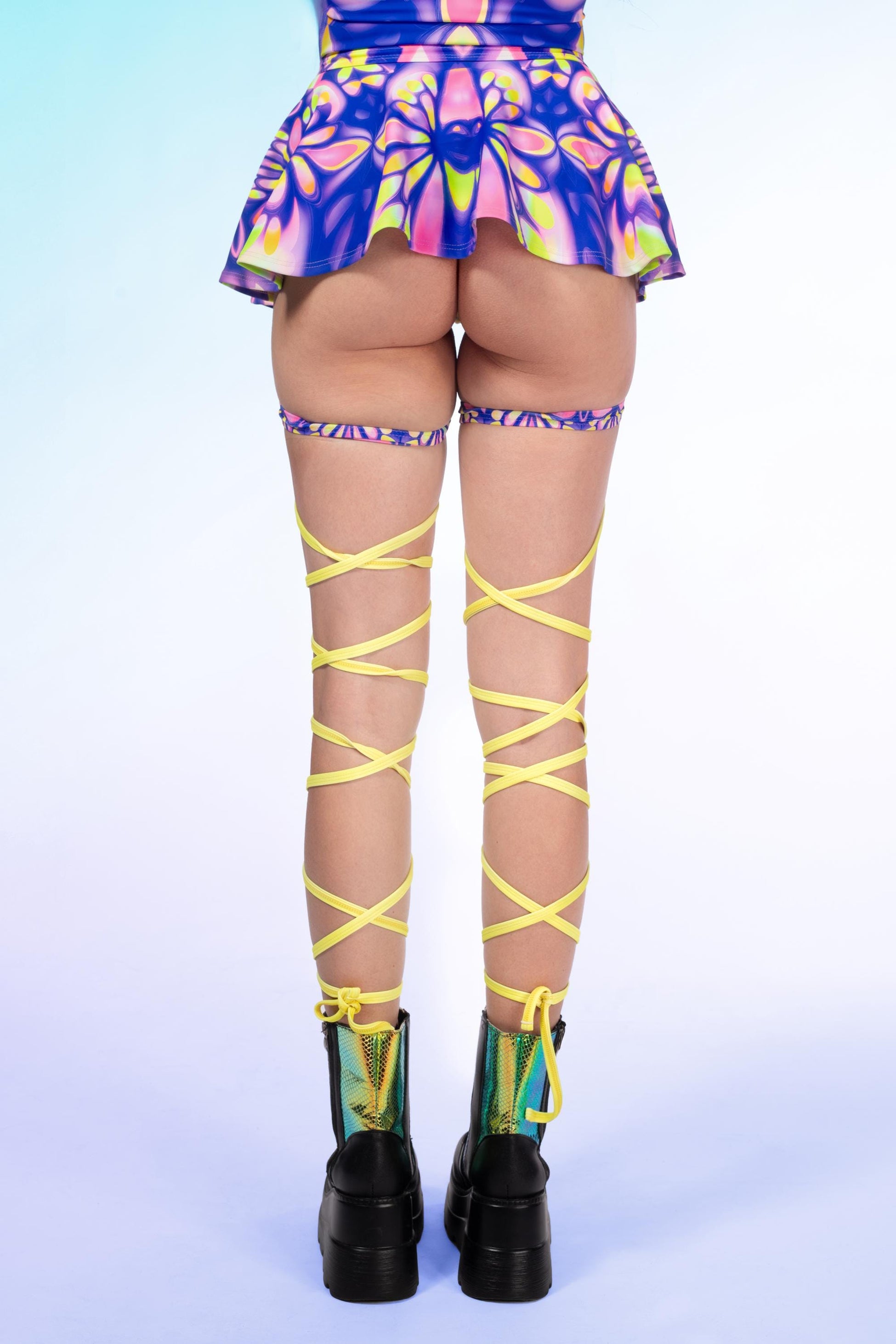 Wisterious Micro Buckle Skirt 2
