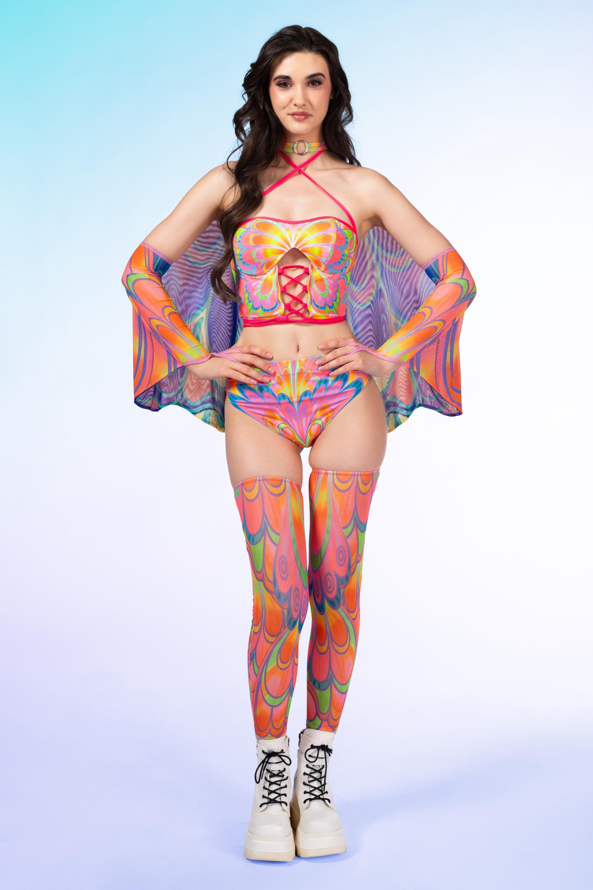Flutterbell Corset Top 2