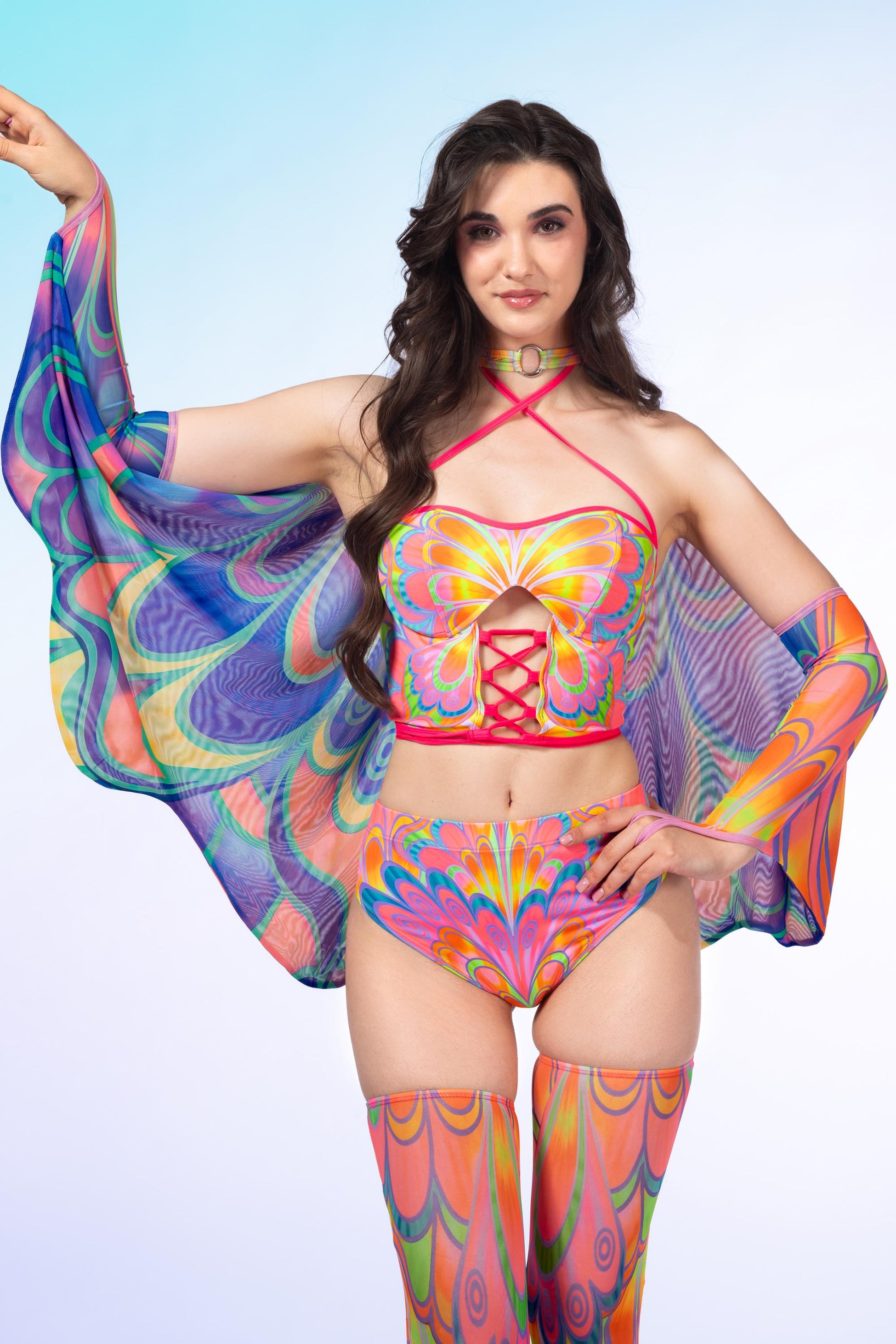 Flutterbell Corset Top 1